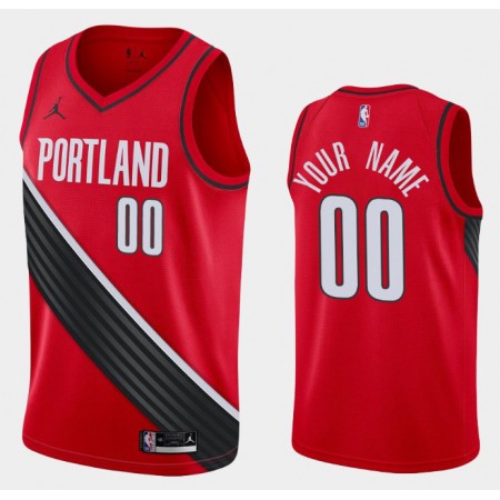 Herren NBA Portland Trail Blazers Trikot Benutzerdefinierte Jordan Brand 2020-2021 Statement Edition Swingman